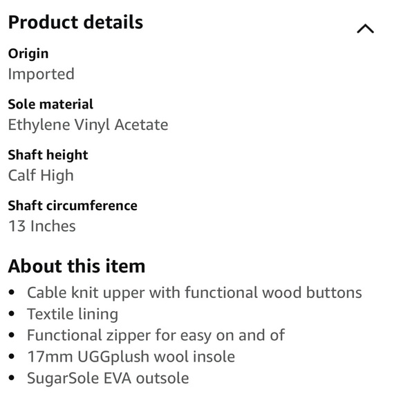 UGG Classic Cardi cabled knit boots burnt cedar - Picture 12 of 12